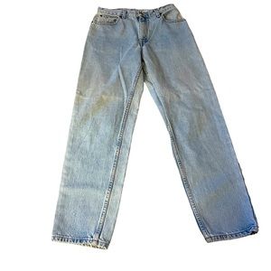 VINTAGE LEVI’S 550 RELAXED FIT TAPERED LEG JEANS EARLY 2002 SIZE 10